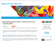 Tablet Screenshot of fredericbouchez.com